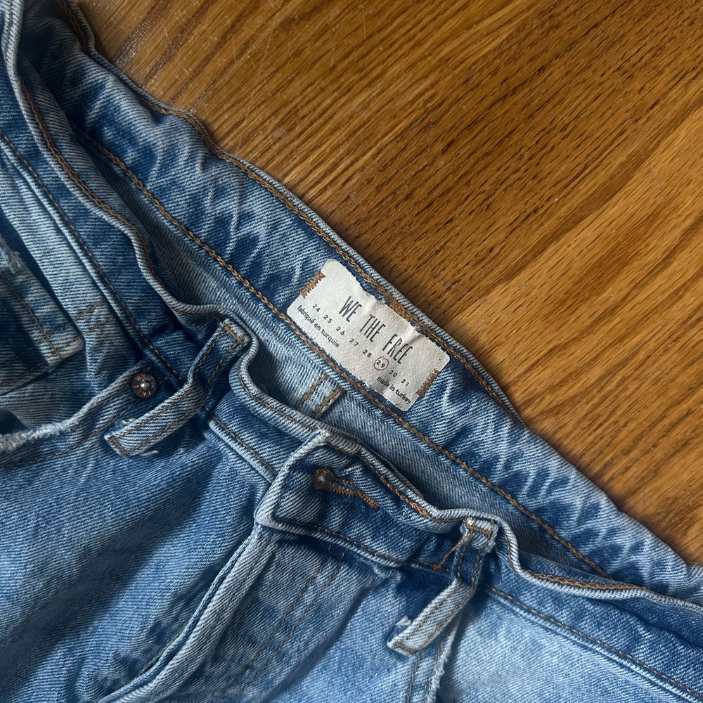 Free People Light Blue Denim Jeans
